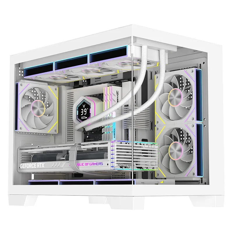 Pc Gaming Liquid - Ruixi Chasing M360 M-ATX PC-behuizing met