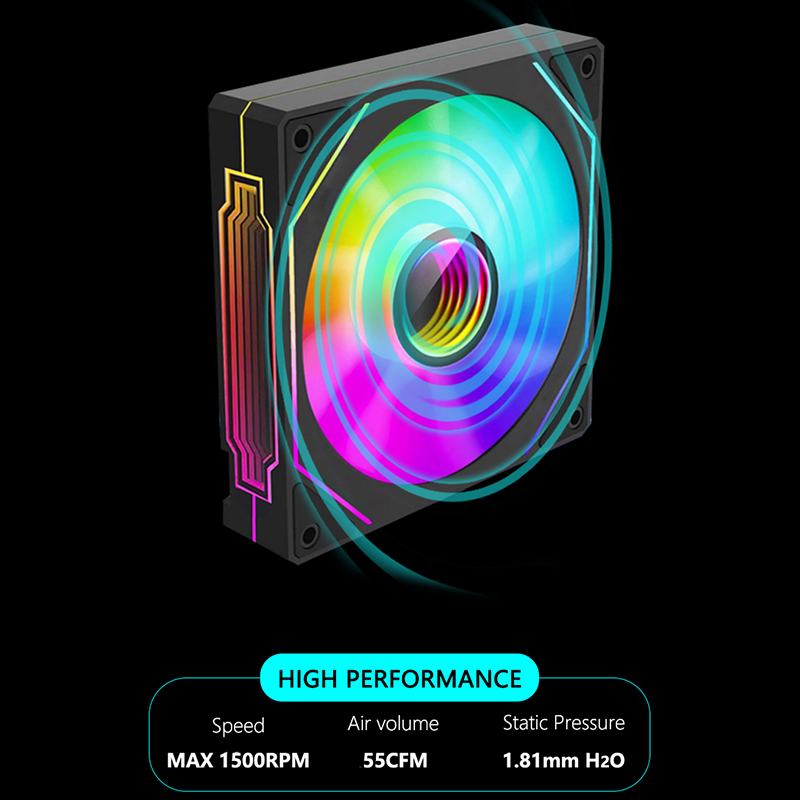 JUMPEAK MS120 120mm Case Fan 5 - Pc Water Cooling recensie en prijs